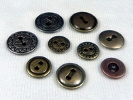 Bottoni su ordinazione della rottura del metallo dei fermi del ribattino dei jeans che placcano liberamente le rotture dell'ottone del nichel