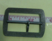 Fermaglio di cinghia d'attaccatura fatto a mano del panno della lega del Gunmetal 3.5cm/accessorio