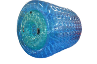 Bene durevole della palla dell'acqua del PVC 1.8m Zorb, rullo dell'acqua blu su misura