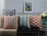 Multi cuscini di lusso colorati su misura del sofà, cuscini del cuscino del sofà