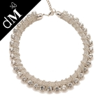 La collana della perla di Diy progetta i gioielli di costume handcrafted cristallo di rocca delle collane (JNL0131)