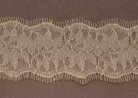Oro cotone personalizzato decorativi ciglia smerlato Lace Trim tessuto