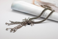 perline per cucire fringe collana gioielli collana, lunghe collane artigianali (NL-987)