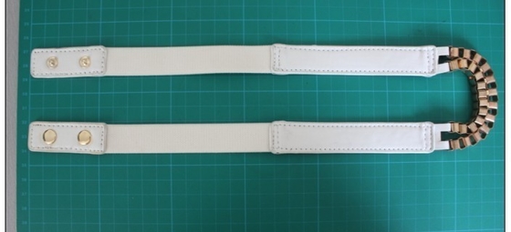 Cinghie a catena ed elastiche dell'oro della tessitura del panno per le donne, cinghia dell'unità di elaborazione