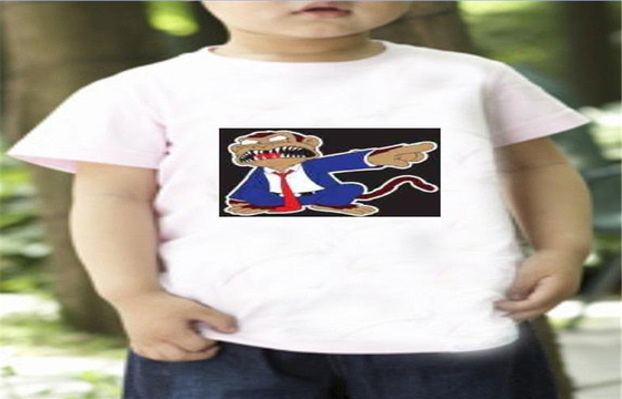 Maglietta attivata suono elettroluminescente XS, S, m., L, XL di EL dei prodotti dei bambini