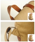 Nuova borsa europea dello zaino della spalla di viaggio della tela della cartella del panno di stile per le donne degli uomini