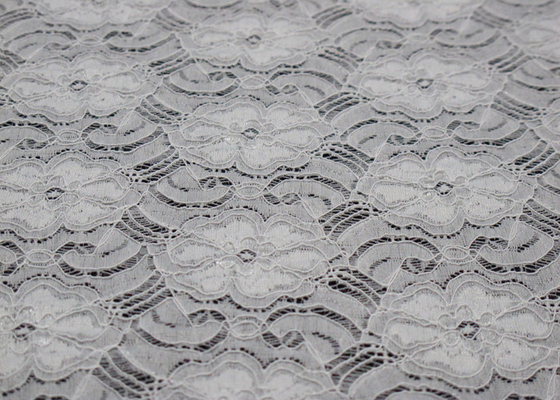 Tessuto elastico del pizzo dell'elastam di nylon
