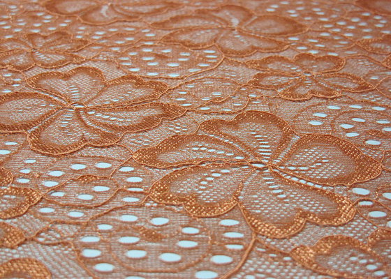 Tessuto elastico del pizzo del nuovo elastam di modo per il vestito da sposa, biancheria CY-DN0006