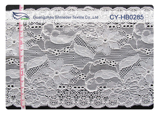 Tessuto elastico solubile in acqua del pizzo, SGS Stretchable CY-HB0285 della disposizione del pizzo