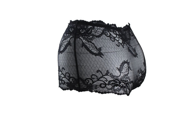 Vita ricamata elegante delle mutandine di Boyshort del pizzo alta per la giovane femmina