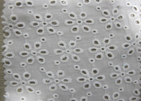 Poca disposizione floreale del pizzo dell'occhiello del cotone elastica per biancheria, biancheria intima CY-CX0172