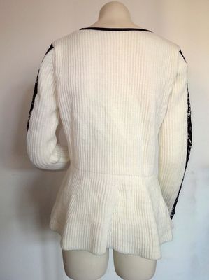 Merletti i vestiti rivestiti di usura dei maglioni del pullover delle signore della disposizione del collo dell'unità di elaborazione o su misura
