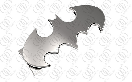 Brillante d'argento dello specchio del fermaglio di cinghia di Batman dell'acciaio inossidabile lucidato