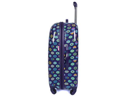 Borsa colorata luminosa su misura di viaggio dei bagagli del PC 20 25 della cassa a 28 pollici del carrello