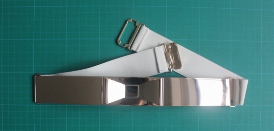 Assottigli le cinghie elastiche del panno della tessitura di 4cm - di 2cm per il bownot del metallo delle donne