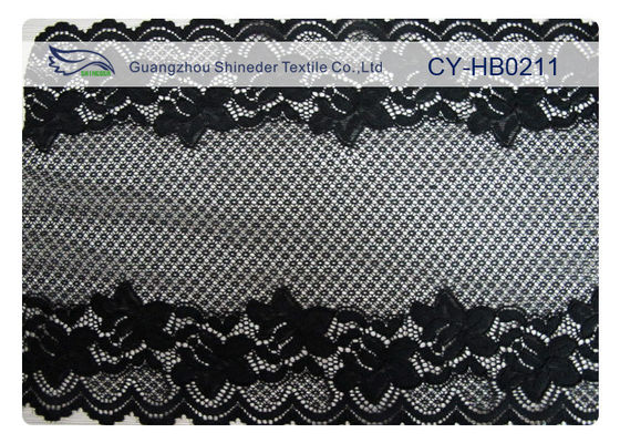 Adatti il tessuto del pizzo del nylon di 100%, l'offerta CY-HB0211 di servizio personalizzato ODM/dell'OEM