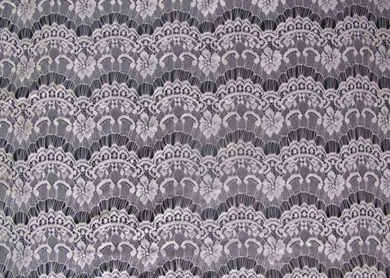 Tessuto del pizzo del nylon di 100% per l'indumento, ornamenti dell'interno CY-DN0001
