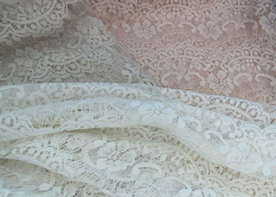 Tessuto del pizzo del nylon di 100% per l'indumento, ornamenti dell'interno CY-DN0001