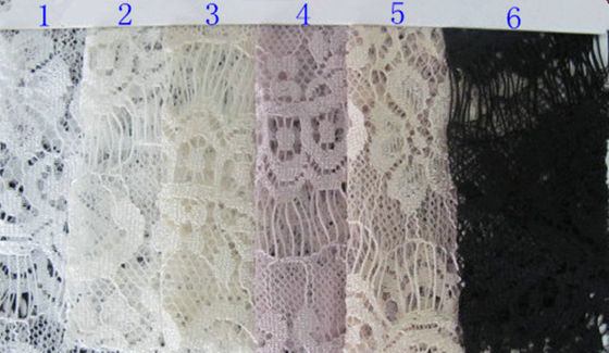 Tessuto del pizzo del nylon di 100% per l'indumento, ornamenti dell'interno CY-DN0001