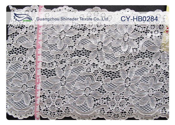 Tessuto di nylon elastico del pizzo di progettazione fresca per il cappuccio, camicia CY-HB0284