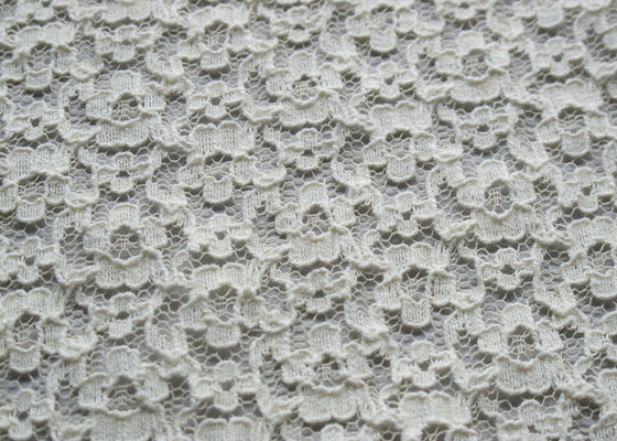 Larghezza comoda CY-LW0148 del cotone del tessuto di nylon Strizzacervelli-Resistente 150cm del pizzo