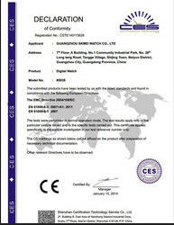 Porcellana China Clothing Accessories Online Market Certificazioni